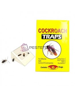 Капан за хлебарки с лепило 6бр